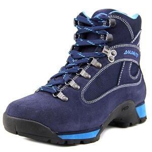 Dolomite Hawk Pro Leather Nubuk Navy Hiking Boots Size 9